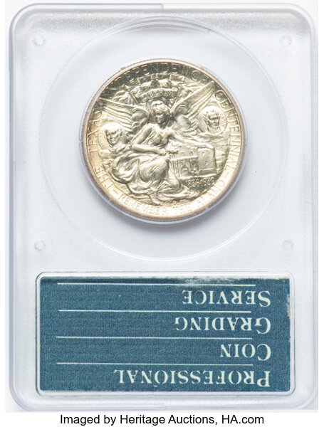 image for: 1938-D Texas 50c PCGS MS64