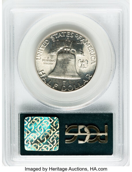 image for: 1948-D 50c PCGS MS65