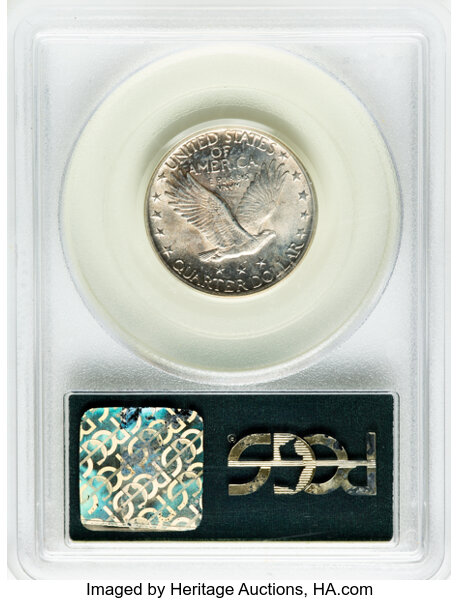 image for: 1918-D 25c PCGS MS63
