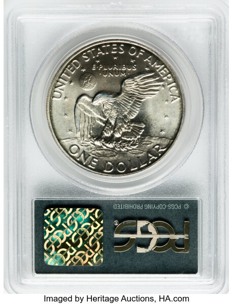 image for: 1972-S Silver $1  PCGS MS68