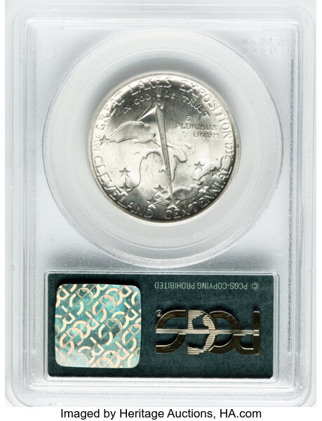 image for: 1936 Cleveland - Great Lakes Expo 50c PCGS MS64