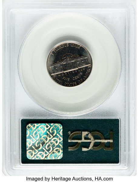 image for: 1939 Reverse of 1938 5c PCGS PR65