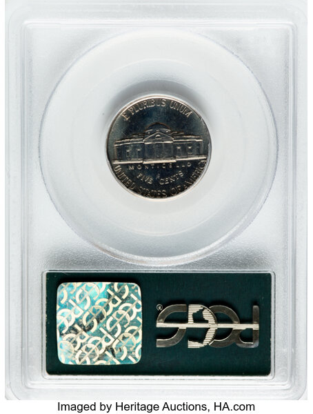 image for: 1938 Jefferson 5c PCGS PR65