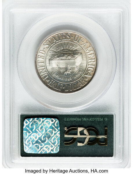 image for: 1936 York County 50c PCGS MS66