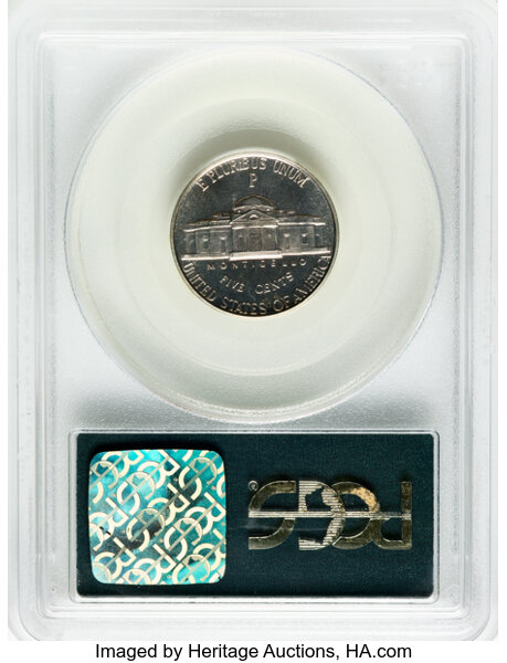 image for: 1942-P Type 2, Silver 5c PCGS PR66