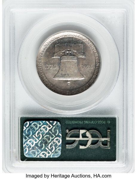 image for: 1926 Sesquicentennial 50c PCGS MS63