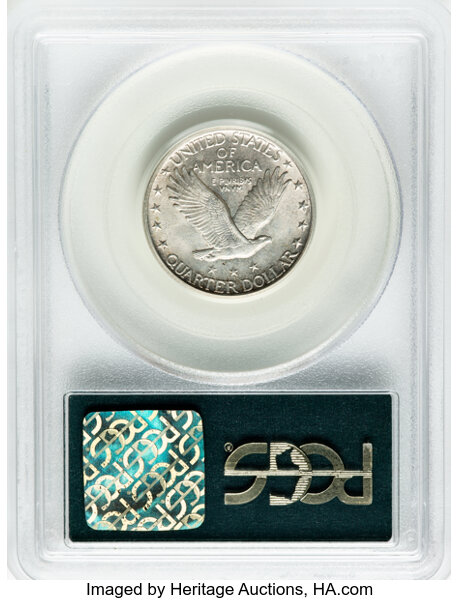 image for: 1925 25c PCGS MS63 FH