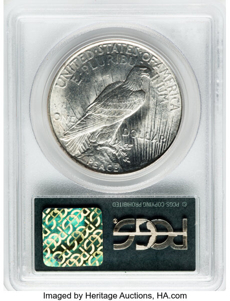 image for: 1922-D $1  PCGS MS64