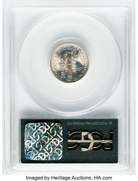 image for: 1923 10c PCGS MS65 FB