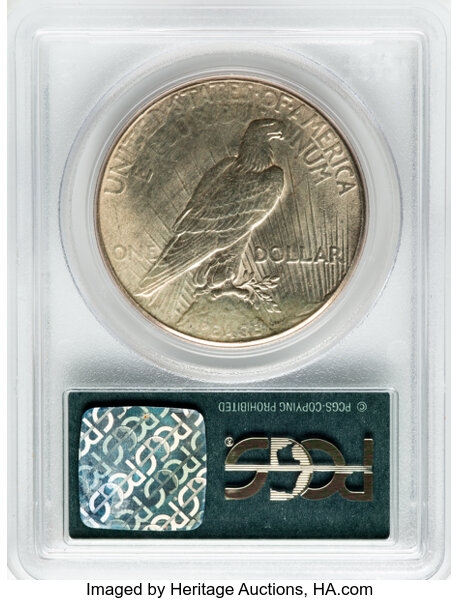 image for: 1926 $1  PCGS MS62