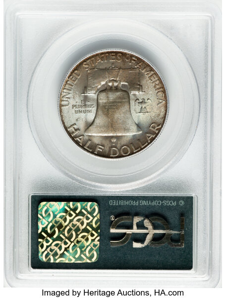 image for: 1951-S 50c PCGS MS66