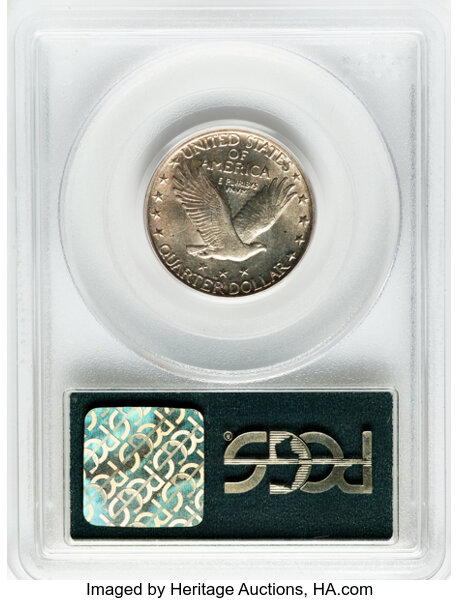 image for: 1917-D Type 2 25c PCGS MS62