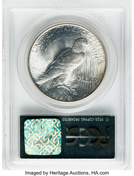 image for: 1923-S $1  PCGS MS63