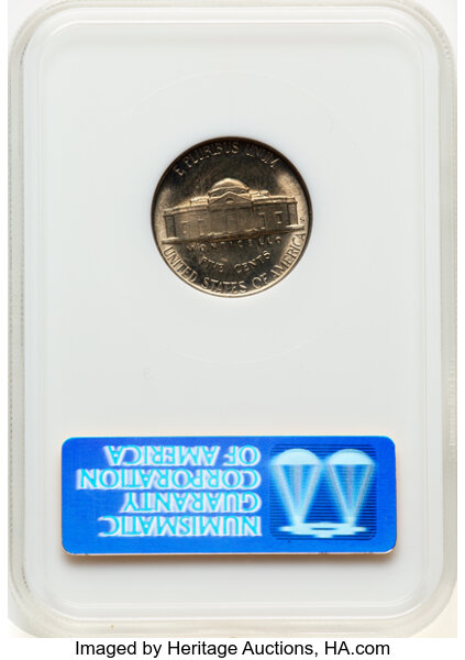 image for: 1948-S 5c NGC MS67