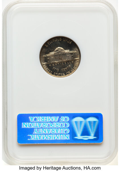 image for: 1946-S 5c NGC MS67