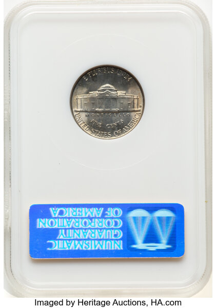 image for: 1938-S 5c NGC MS67