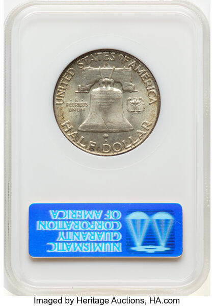 image for: 1951-D 50c NGC MS65