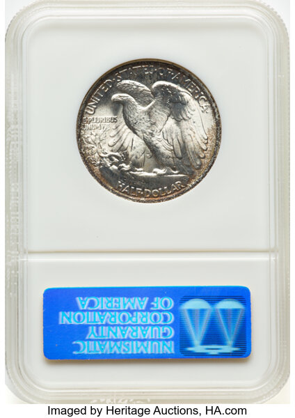 image for: 1946 50c NGC MS64