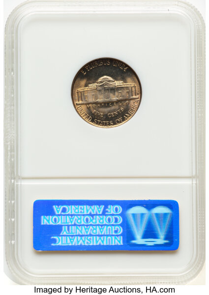 image for: 1942-D 5c NGC MS67