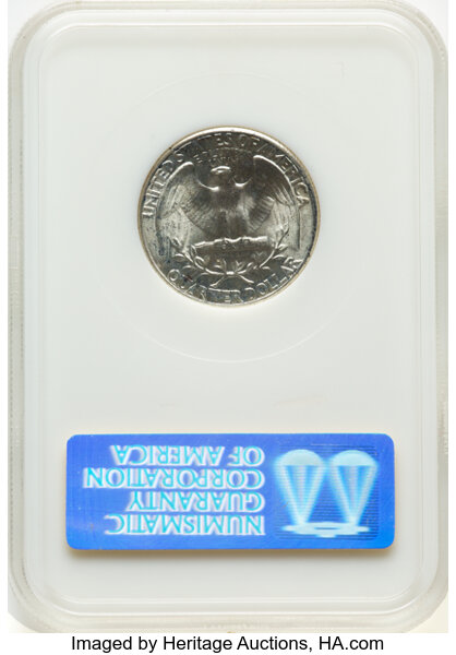 image for: 1935 25c NGC MS66