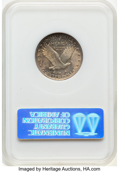 image for: 1923 25c NGC MS64