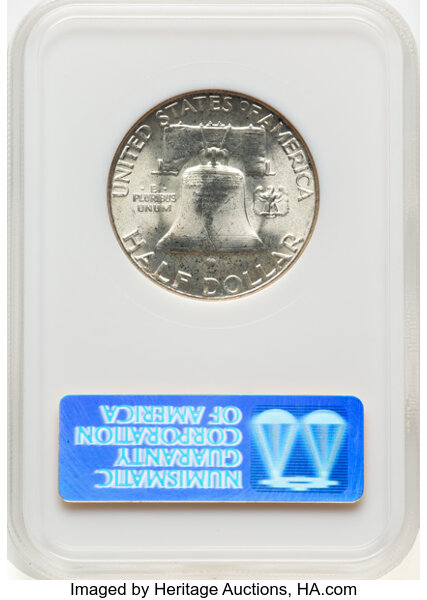 image for: 1950 50c NGC MS66