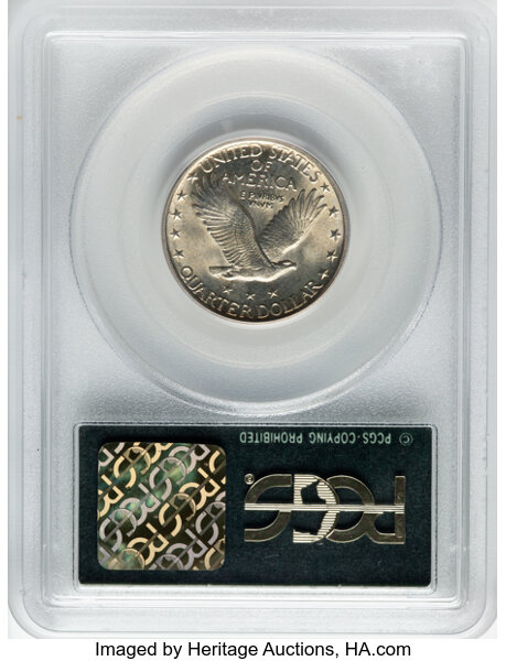image for: 1921 25c PCGS MS64