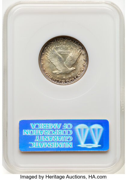 image for: 1928-D 25c NGC MS65 CAC