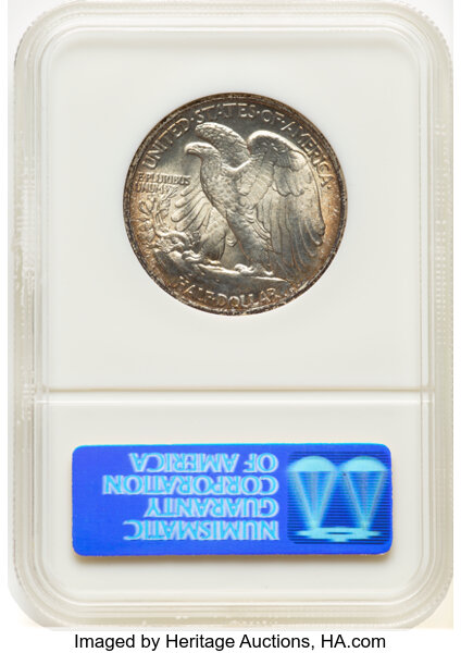 image for: 1940 50c NGC MS64 CAC