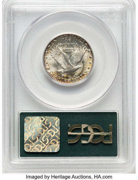 image for: 1929-S 25c PCGS MS63