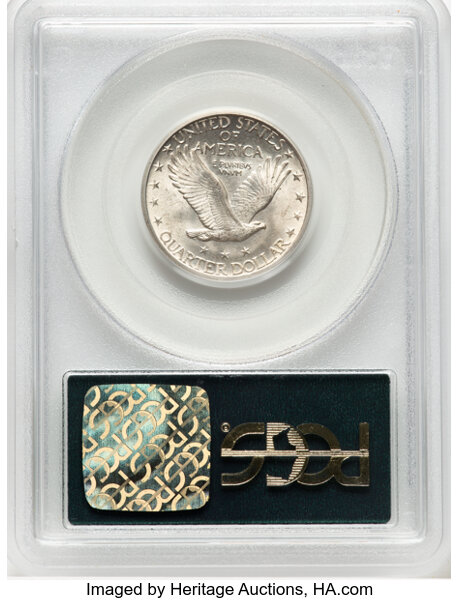 image for: 1924 25c PCGS MS64