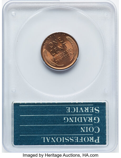 image for: 1912 1c PCGS MS65 RD