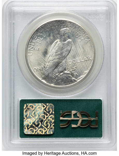 image for: 1927 $1  PCGS MS63