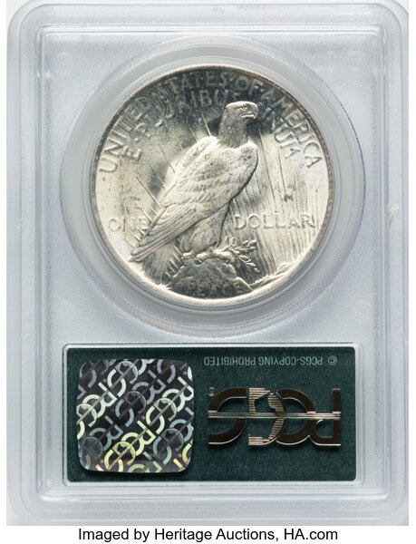 image for: 1923 $1  PCGS MS64