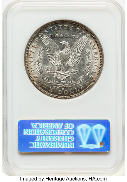 image for: 1883-S $1  NGC AU50