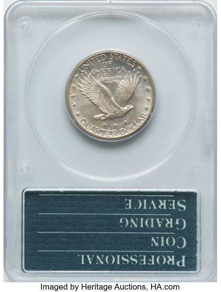 image for: 1927-D 25c PCGS MS64