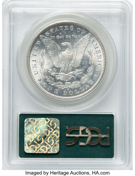 image for: 1891-S $1  PCGS MS65