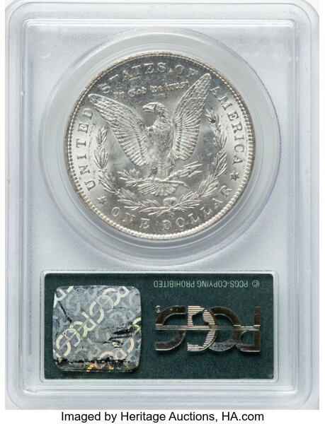image for: 1887-O $1  PCGS MS62
