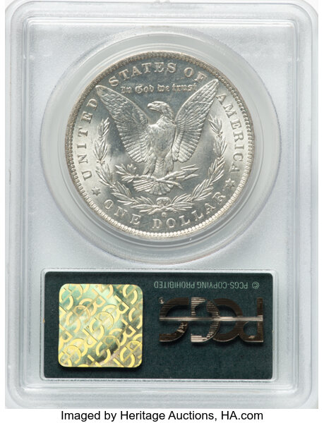 image for: 1884-O $1  PCGS MS65