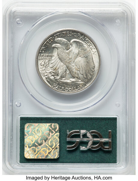 image for: 1947-D 50c PCGS MS64
