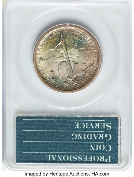 image for: 1936 Cleveland - Great Lakes Expo 50c PCGS MS65 CAC