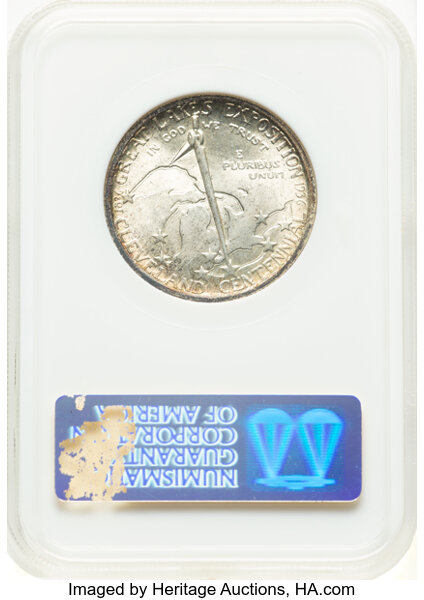 image for: 1936 Cleveland - Great Lakes Expo 50c NGC MS63