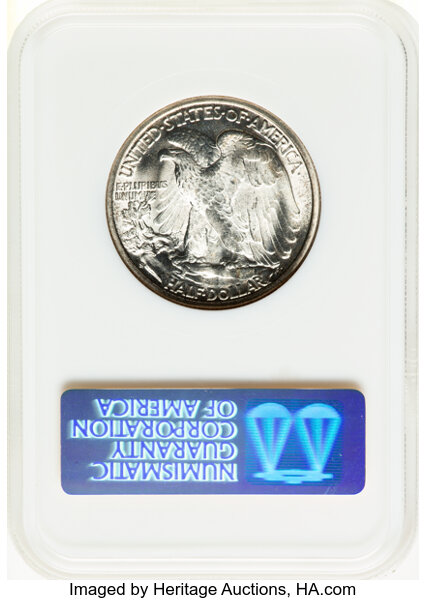 image for: 1944-S 50c NGC MS64