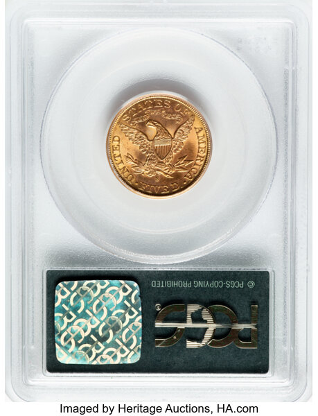 image for: 1885-S $5  PCGS MS64
