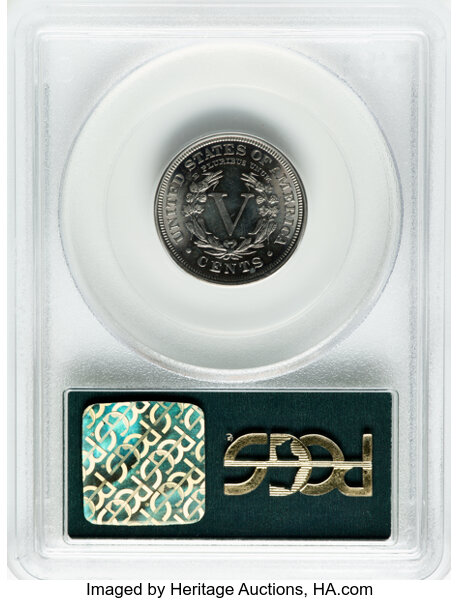 image for: 1901 5c PCGS PR65