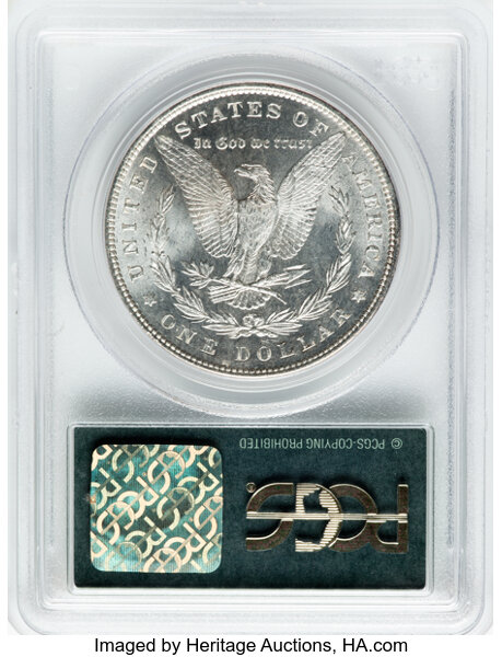 image for: 1879 $1  PCGS MS65
