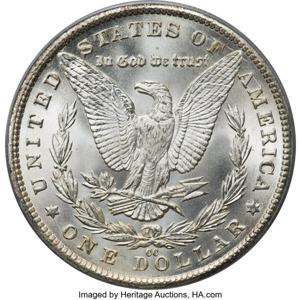 thumbnail for: 1881-CC $1  PCGS MS67