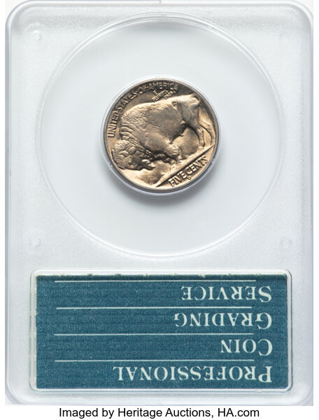image for: 1936-D 5c PCGS MS65