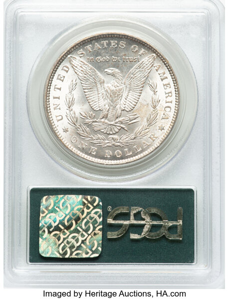 image for: 1898 $1  PCGS MS65