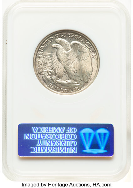 image for: 1936 50c NGC MS65